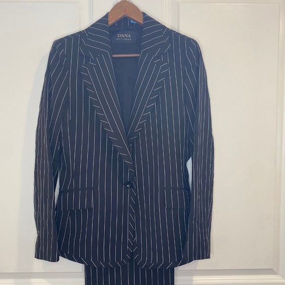 Vintage Dana Buchman Pinstripe Suit - Everything old is new again - Picture 2 of 6